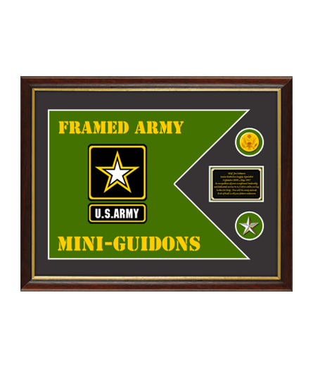 Framed Army Mini-Guidon Builder